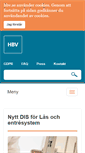Mobile Screenshot of hbv.se